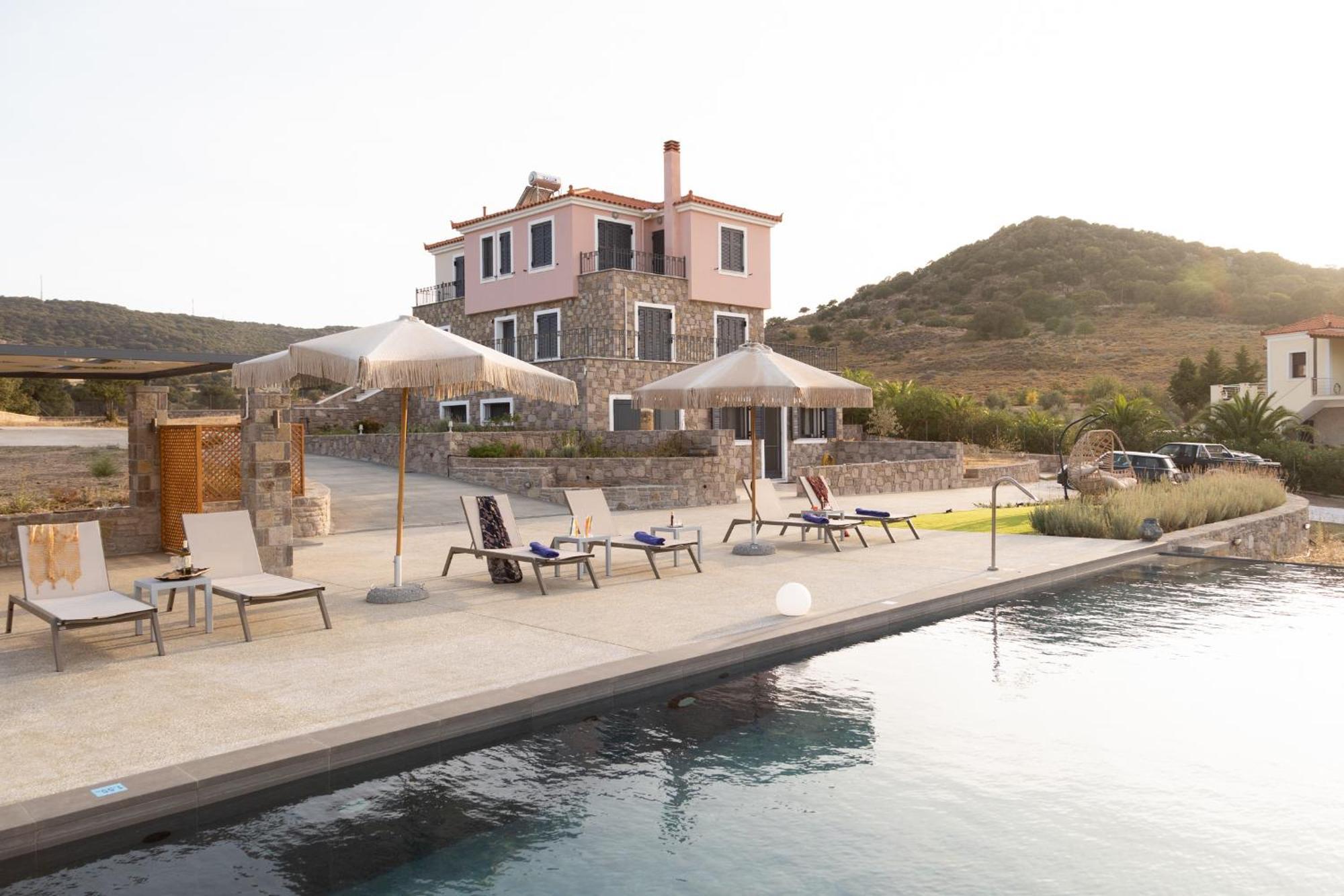 Lampetos Houses Molyvos Míthimna Kültér fotó